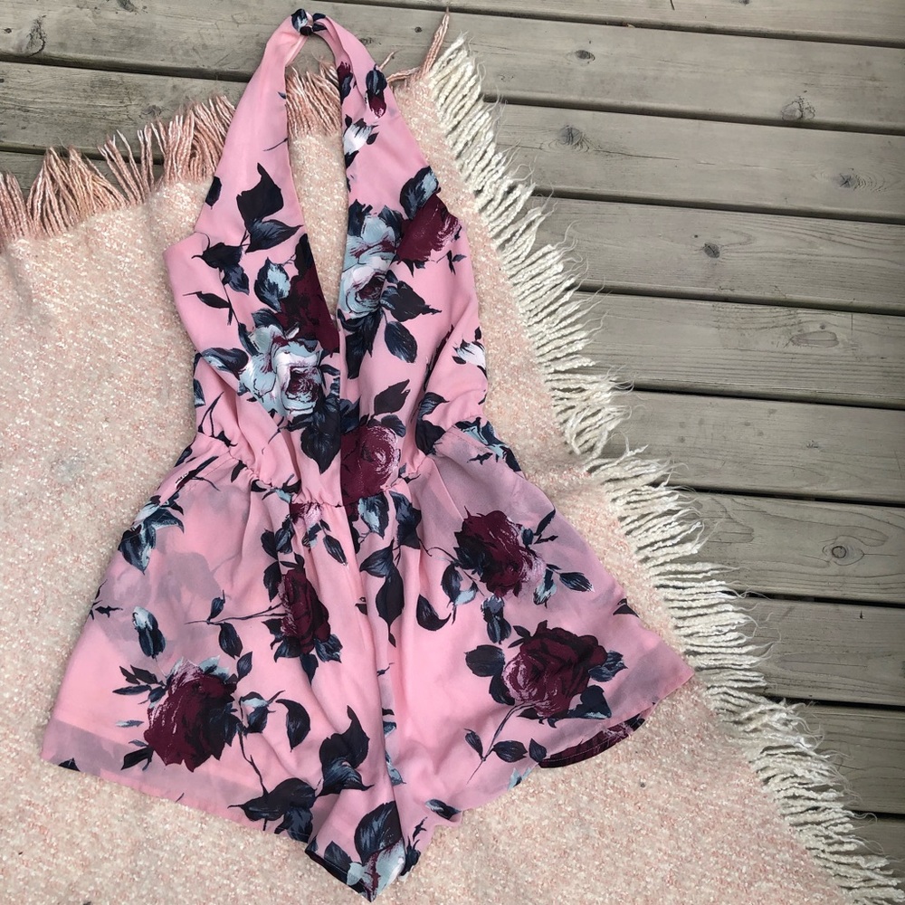 Foreign Exchange | Floral Romper
